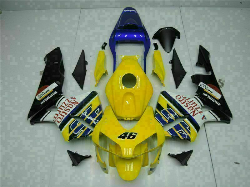 NT Fairing Fit for Honda 2003-2004 CBR600RR U078- Msa Yellow | ABS Injection
