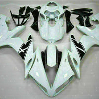 MSB Injection Kit White Plastic Fairing Fit for Yamaha 2004-2006 YZF R1 ABS i027