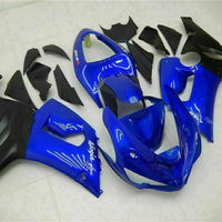 Fit for  Ninja 2005-2006 ZX6R 636 Blue New Injection Fairing Kit t007-T