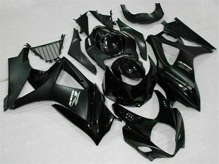MS Injection Molded Black Fairing Kit Fit for  2007-2008 GSXR 1000 p009