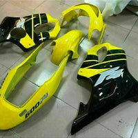 MS Yellow Black Fairing Injection Fit for Honda 1999-2000 CBR600 F4 Plastic u037