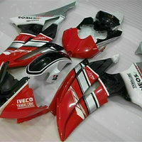 NT Injection Bodywork Red Silver Race Fairing Fit for Yamaha 2008-2016 YZF R6 N017