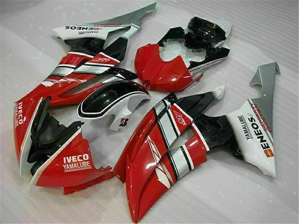 NT Injection Bodywork Red Silver Race Fairing Fit for Yamaha 2008-2016 YZF R6 N017