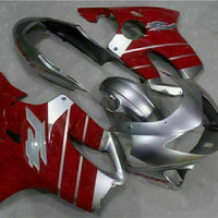 MS Red Silver Fairing Injection Fit for Honda 1999-2000 CBR600 F4 ABS Plastic u030