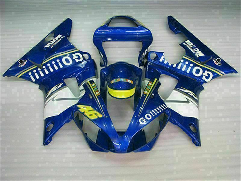 NT Fairing Fit for Yamaha 2000-2001 YZF-R1 H011- Msb Blue | ABS Injection