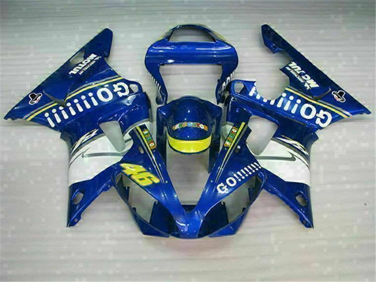 NT Fairing Fit for Yamaha 2000-2001 YZF-R1 H011- Msb Blue | ABS Injection