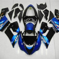Fit for  Ninja 2005-2006 ZX6R 636 Blue New Injection Fairing Kit l005-T