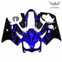 MSB Injection Mold Blue Fairing Kit Fit for Honda 2004-2007 CBR600 F4I WTH w016