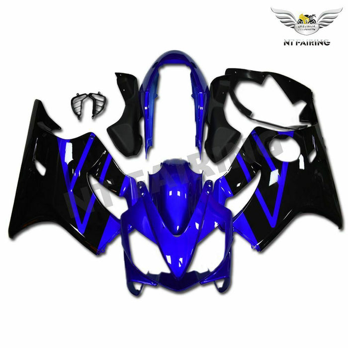 MSB Injection Mold Blue Fairing Kit Fit for Honda 2004-2007 CBR600 F4I WTH w016