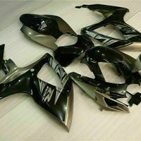MSB Injection Black Gray Fairing Fit for  2006 2007 GSXR 600 750 n080
