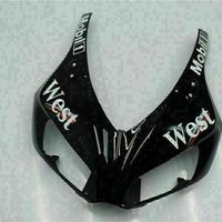 MS Injection Black Molding ABS Fairing Fit for Honda 2006-2007 CBR1000RR u048