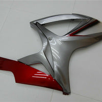 MSA Injection Red Silver Fairing Kit Fit for  2006 2007 GSXR 600 750 a006y