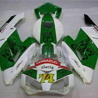 MS Injection Mold Green White Fairing Kit Fit for Honda2004-2005 CBR1000RR u050