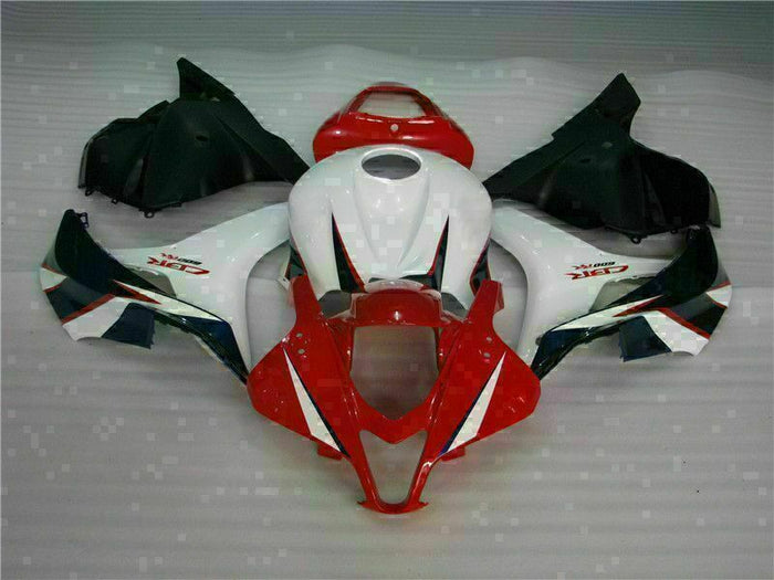 MSA Injection Red White Fairing Plastic Fit for Honda 2009-2012 CBR600RR u013