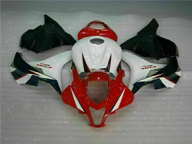 NT Fairing Fit for Honda 2009-2012 CBR600RR U013- Msa Red White | ABS Injection
