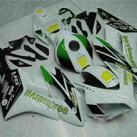 MS Injection Plastic Green White Fairing Fit for Honda2004-2005 CBR1000RR u099