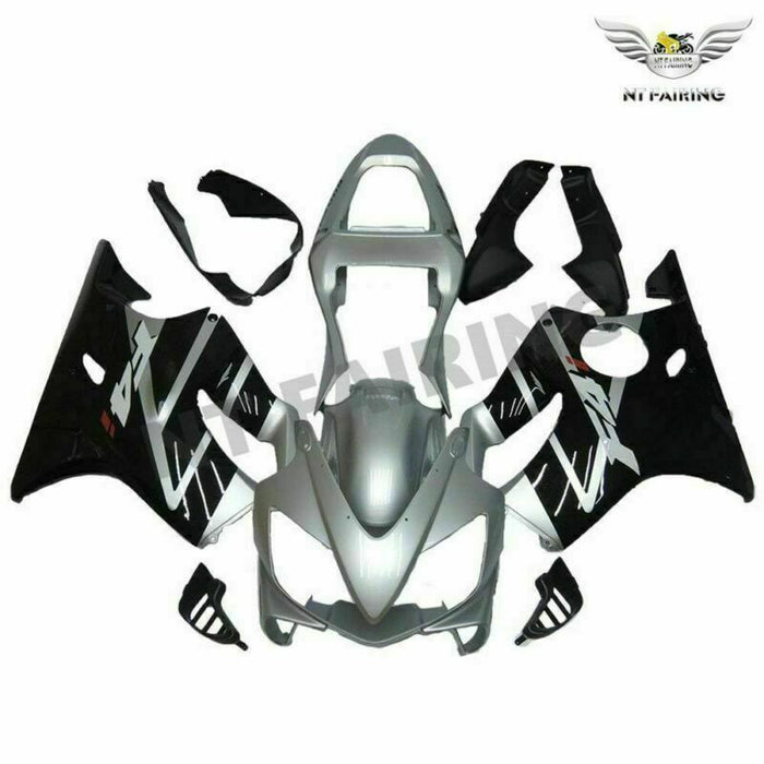 MSA Injection Mold Silver Fairing Kit Fit for Honda 2001-2003 CBR600 F4I TH v052