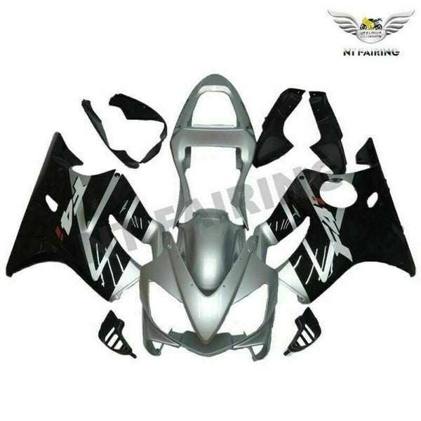 MSA Injection Mold Silver Fairing Kit Fit for Honda 2001-2003 CBR600 F4I TH v052