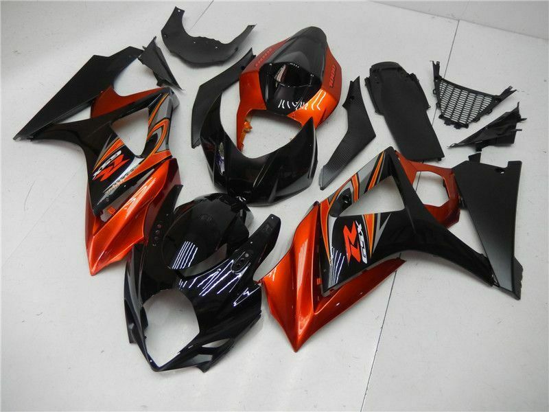NT Fairing Fit for Suzuki 2007-2008 GSXR 1000 N001- Brown Black | ABS Injection, US Stock