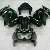 MS Fit for  2008-2012 EX250 250R Plastic Black Injection Fairing t037-T