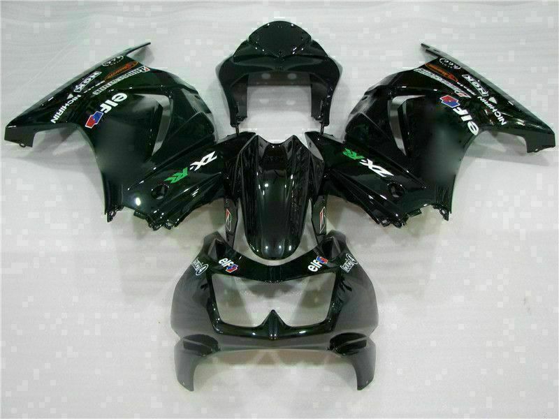 NT Fairing Fit for Kawasaki 2008-2012 EX250 T037- 250r Black | ABS Injection