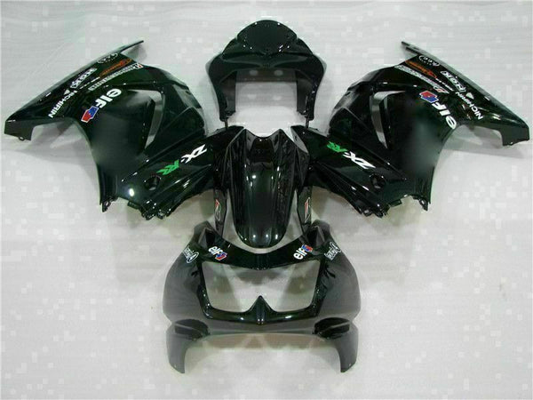 MS Fit for  2008-2012 EX250 250R Plastic Black Injection Fairing t037-T