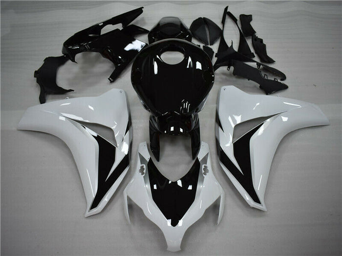 MSA Injection White Black Fairing Kit Fit for Honda 2008-2011 CBR1000RR h014
