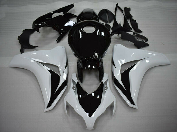 MSA Injection White Black Fairing Kit Fit for Honda 2008-2011 CBR1000RR h014