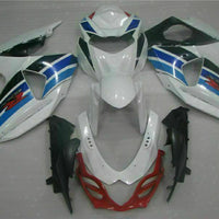 MS Injection Kit White Fairing ABS Kit Fit for  2009-2016 GSXR 1000 q013