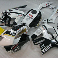 MSA Bodywork White Injection Fairing Kit Fit for Honda 1997-1998 CBR600F3 u022