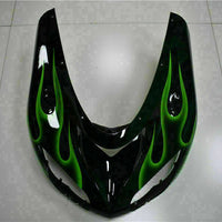 MSA Fit for  Ninja 2006-2007 ZX10R Green Flame Injection Fairing t009