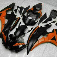MS Injection Mold Orange Black Fairing Fit for Yamaha 2006-2007 YZF R6 g014