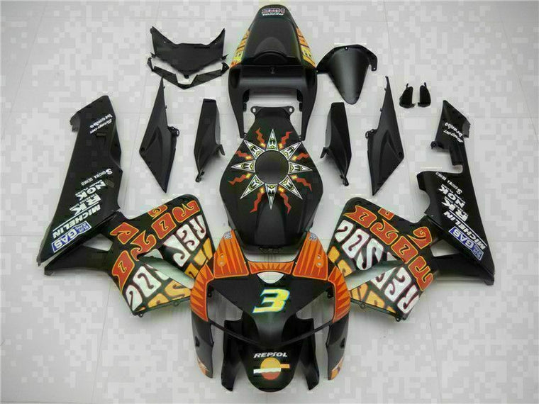 NT Fairing Fit for Honda 2005-2006 CBR600RR U0108- Msa Black | ABS Injection