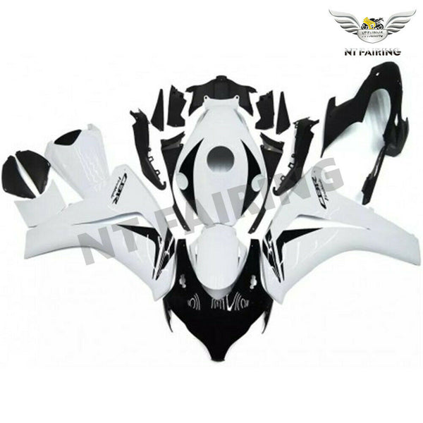MS Injection White Black Plastic Fairing Fit for Honda 2008-2011 CBR1000RR u081