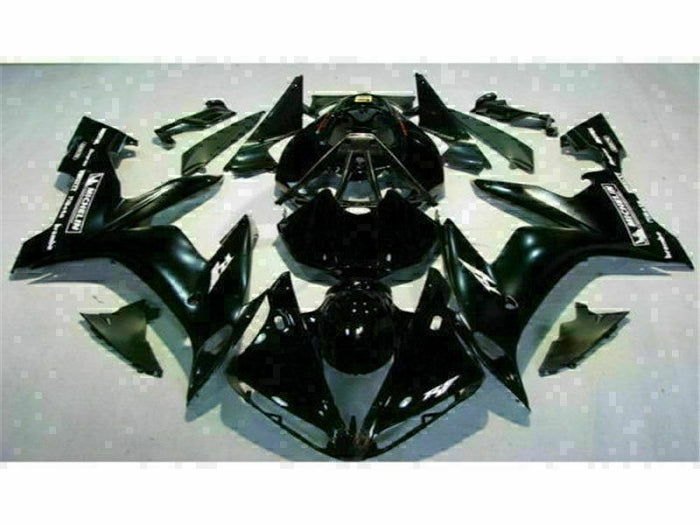 MSB Injection Black Plastic Fairing Fit for Yamaha 2004-2006 YZF R1 ABS g008-01