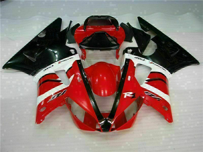 MSB Injection Mold Kit Red Plastic Fairing Fit for Yamaha 2000-2001 YZF R1 g022