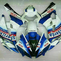 MS Injection Plastic White Blue Fairing Fit for Yamaha 2006-2007 YZF R6 g021