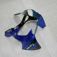 MS Fit for  2000-2002 ZX6R Plastic Blue Kit Injection Fairing ABS t008-th