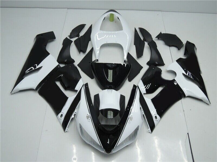 NT Fairing Fit for 2005 2006 636 ZX6R Black White New ABS Bodywork Kit e09A