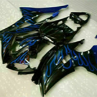 MS Injection Blue Flame Black Fairing Kit Fit for Yamaha 2008-2016 YZF R6 g039
