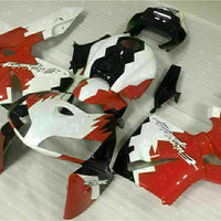 MSA Injection Mold Red White Fairing Fit for Honda 2005-2006 CBR600RR Cowl v0109