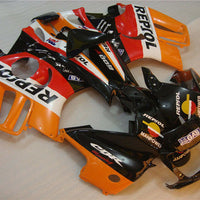 MSA Black Orange ABS Injection Fairing Fit for Honda 1997-1998 CBR600F3 u017