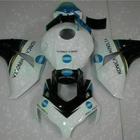 MS Injection New Set White ABS Fairing Fit for Honda 2008-2011 CBR1000RR u089
