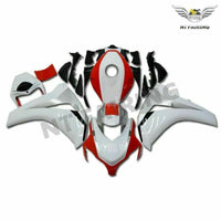 MSA Injection Mold White Fairing Kit Fit for Honda 2008-2011 CBR1000RR WTH p090