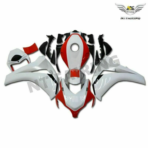 MSA Injection Mold White Fairing Kit Fit for Honda 2008-2011 CBR1000RR WTH p090