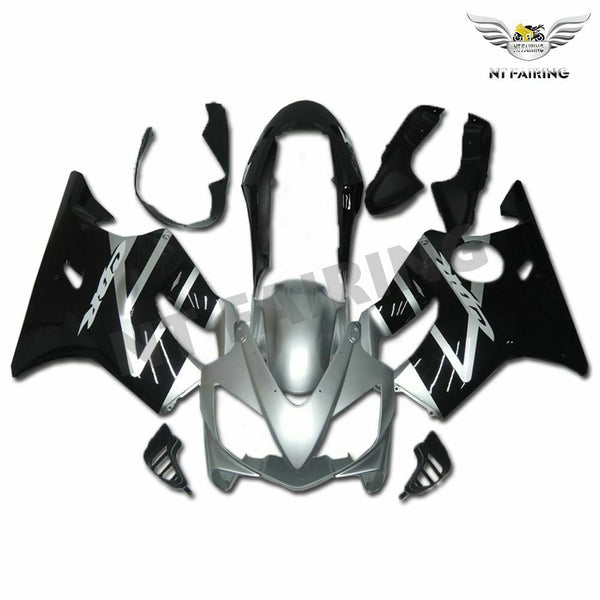 MS Injection Mold Silver Black Fairing Fit for Honda 2004-2007 CBR600 F4I u022