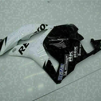 MSA Injection Plastic White Fairing Kit Fit for Honda 2009-2012 CBR600RR v019