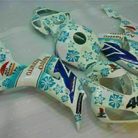 MS Injection Blue White Plastic Fairing Fit for Honda 2006-2007 CBR1000RR u089