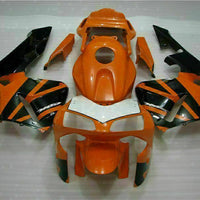 MSA Injection Mold Orange Plastic Fairing Fit for Honda 2003-2004 CBR600RR u033