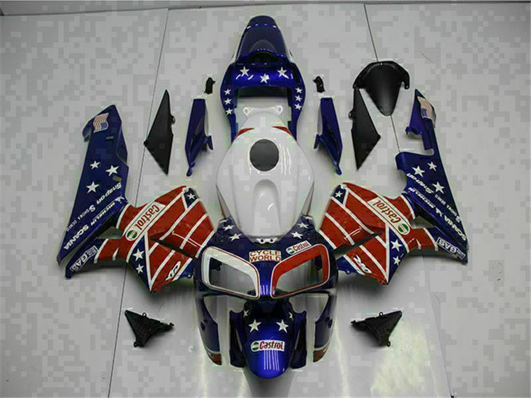 NT Fairing Fit for Honda 2003-2004 CBR600RR N072- Blue | ABS Injection